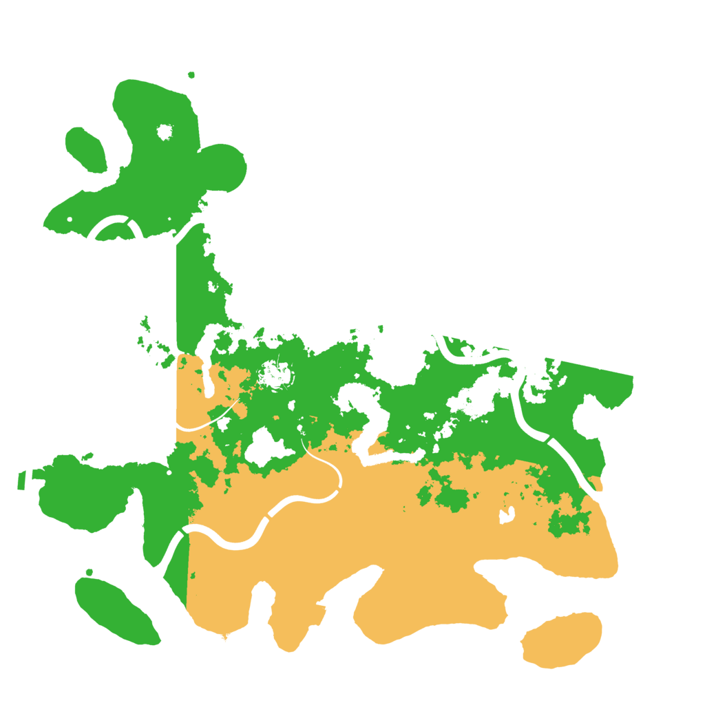 Biome Rust Map: Procedural Map, Size: 4000, Seed: 251025