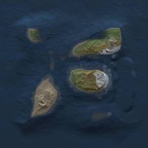 Thumbnail Rust Map: Procedural Map, Size: 1500, Seed: 1570839298, 1 Monuments