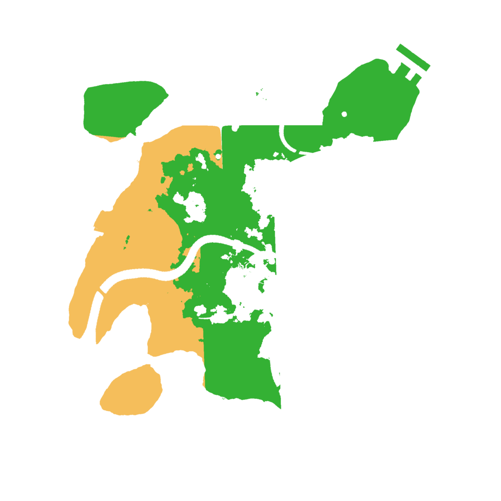 Biome Rust Map: Procedural Map, Size: 2700, Seed: 1762084892