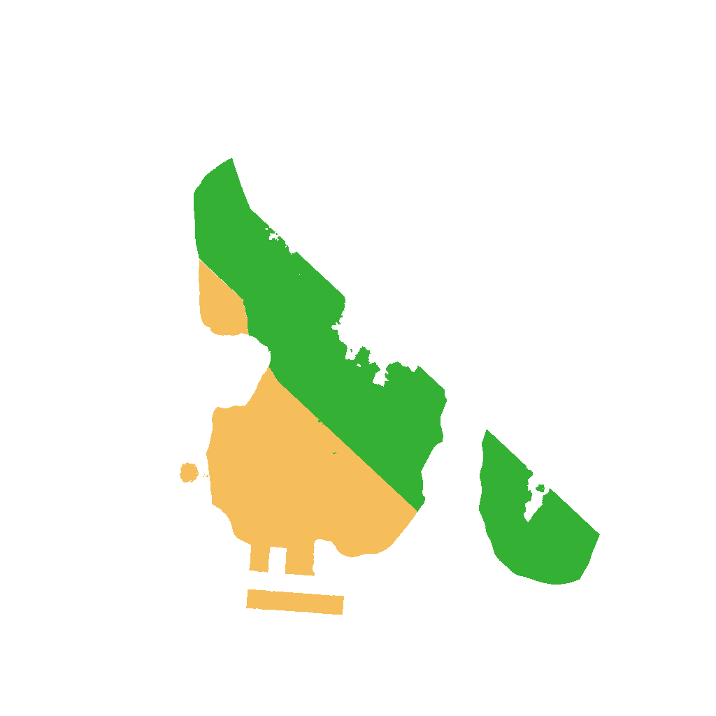 Biome Rust Map: Procedural Map, Size: 1500, Seed: 3250