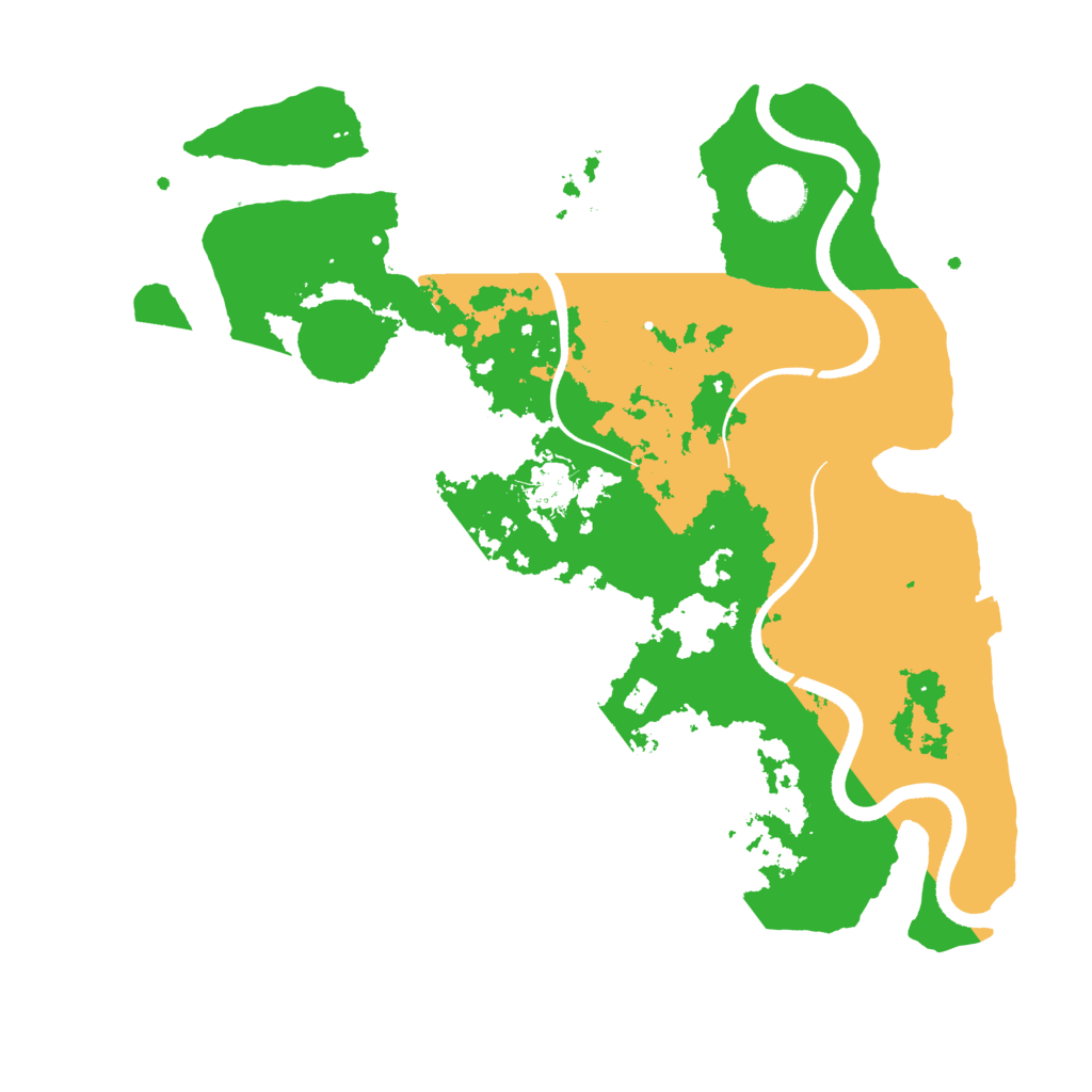 Biome Rust Map: Procedural Map, Size: 3500, Seed: 1723113454