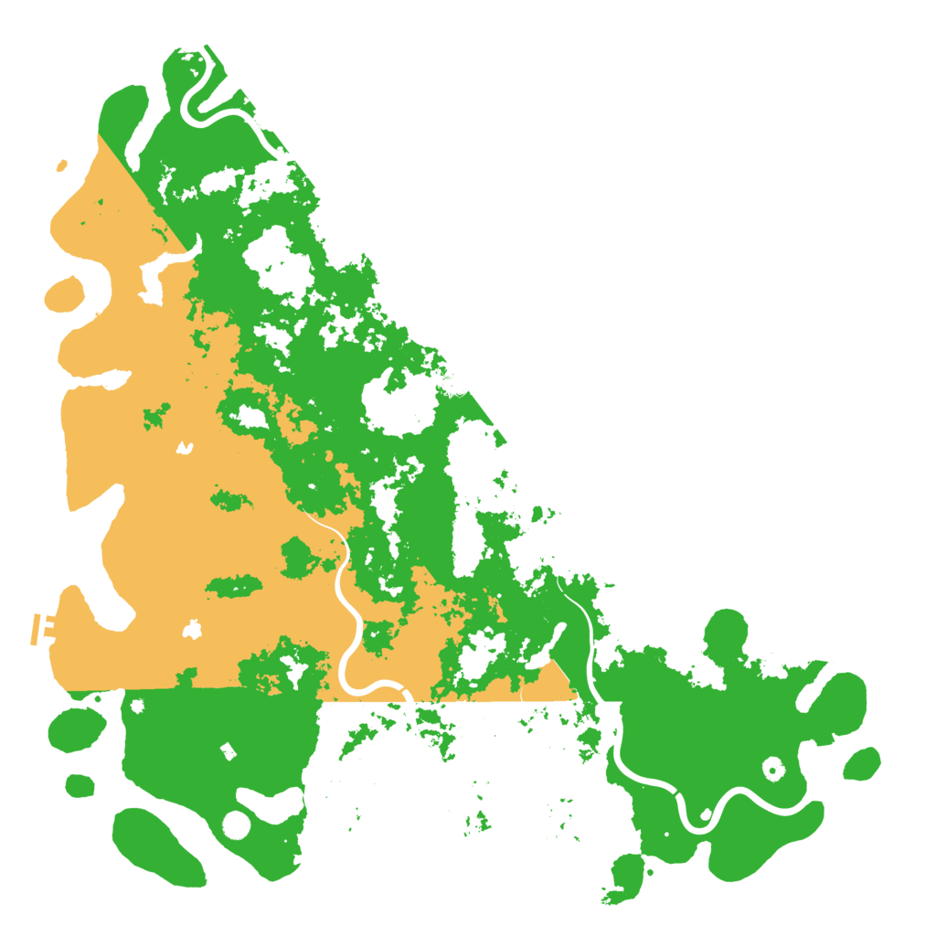 Biome Rust Map: Procedural Map, Size: 6000, Seed: 1073827776