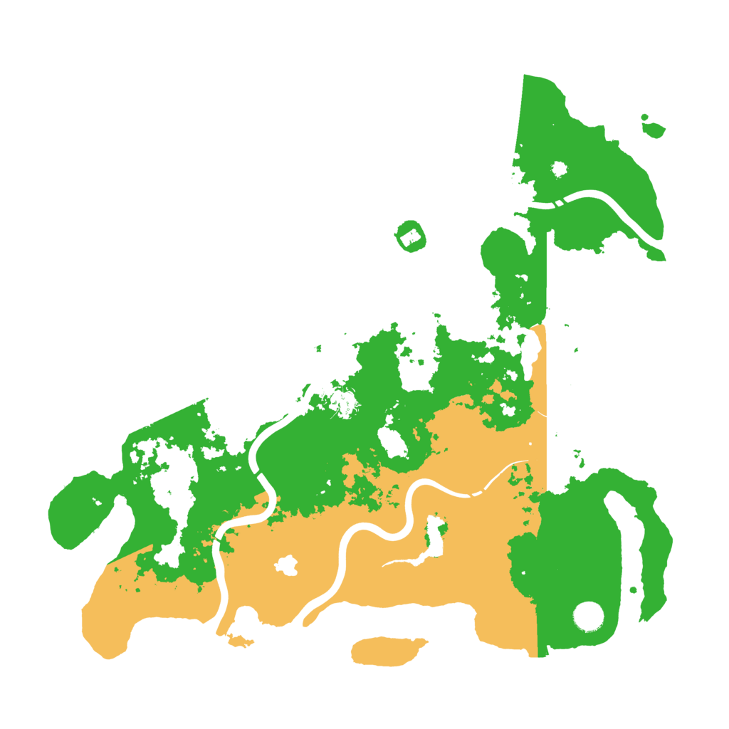 Biome Rust Map: Procedural Map, Size: 4250, Seed: 866573
