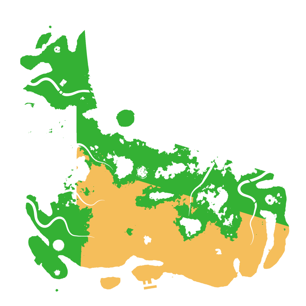 Biome Rust Map: Procedural Map, Size: 4800, Seed: 2071449568