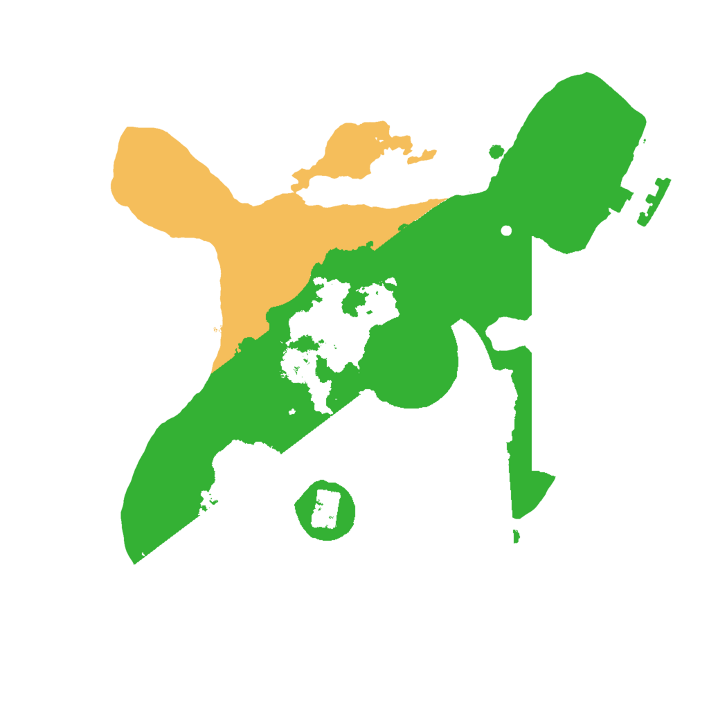 Biome Rust Map: Procedural Map, Size: 2000, Seed: 568542