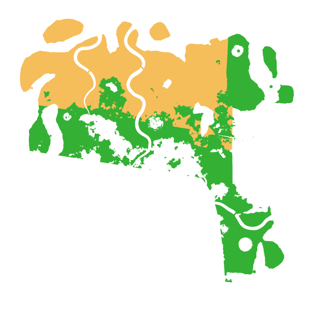 Biome Rust Map: Procedural Map, Size: 4000, Seed: 6294