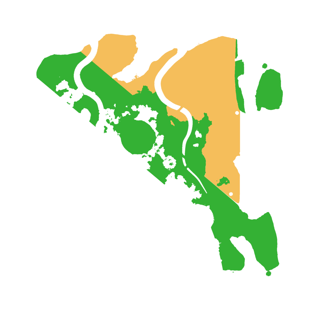 Biome Rust Map: Procedural Map, Size: 2500, Seed: 978