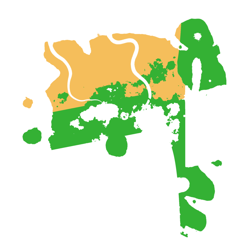 Biome Rust Map: Procedural Map, Size: 3000, Seed: 1240453631