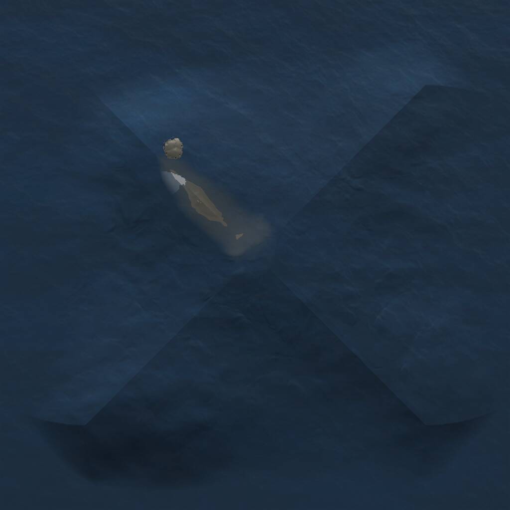 Rust Map: Procedural Map, Size: 1000, Seed: 508037924, 1 Monuments