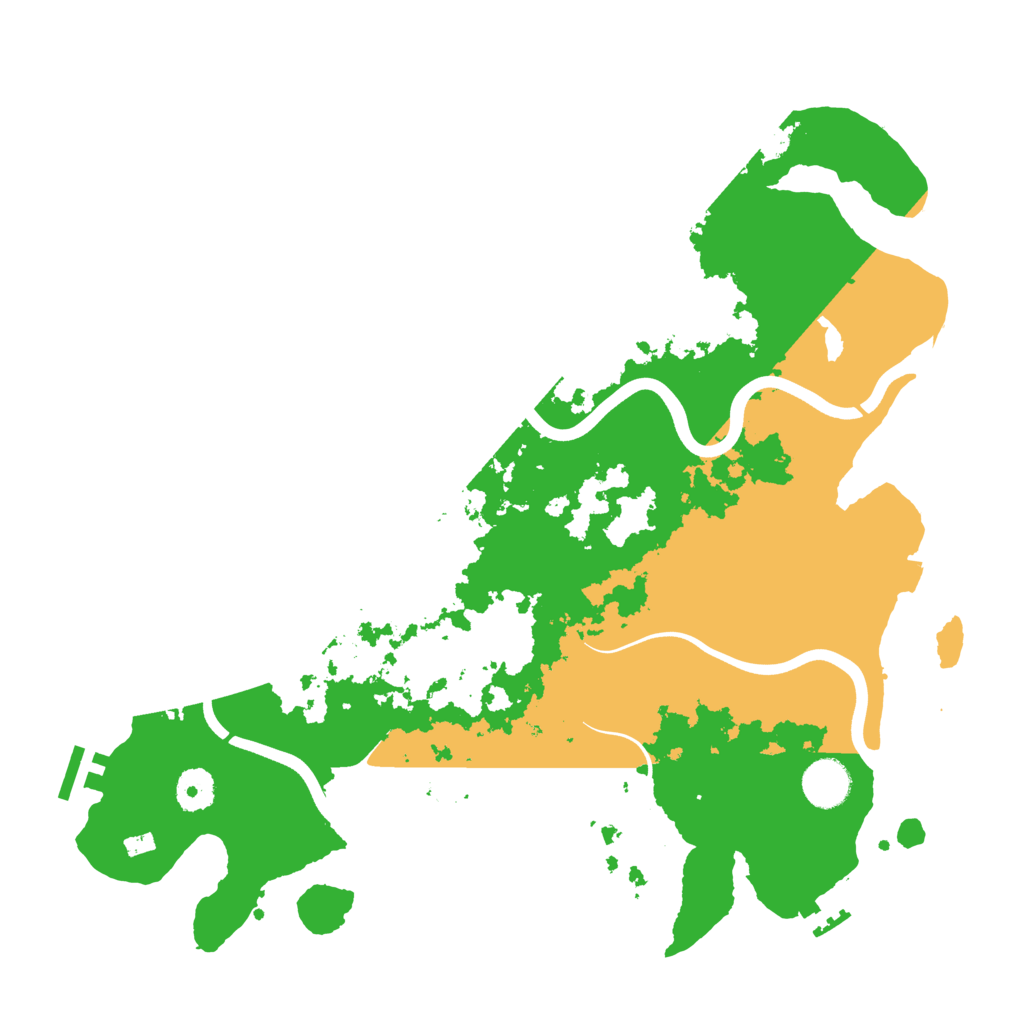 Biome Rust Map: Procedural Map, Size: 3750, Seed: 282369926