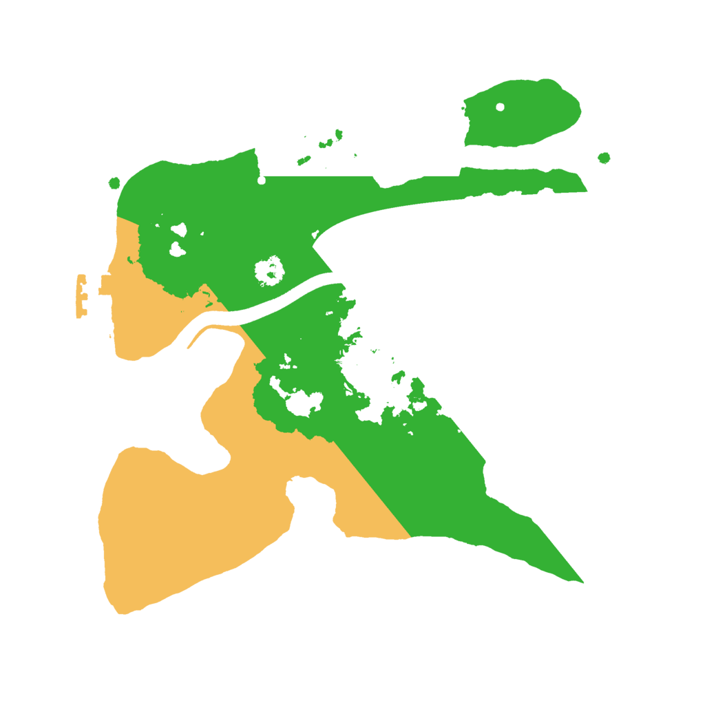 Biome Rust Map: Procedural Map, Size: 2450, Seed: 1714577784