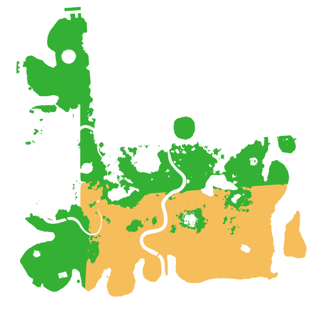 Biome Rust Map: Procedural Map, Size: 4000, Seed: 567354