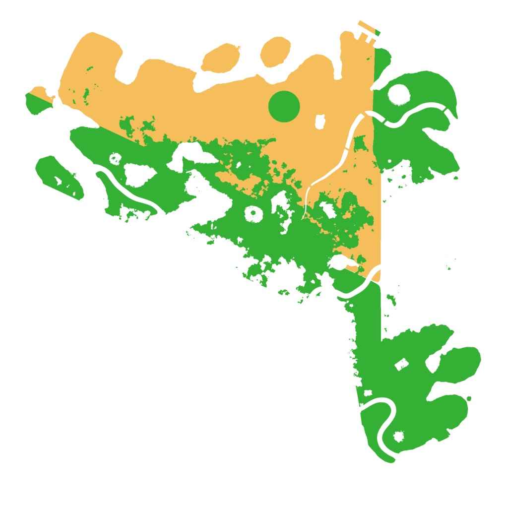 Biome Rust Map: Procedural Map, Size: 4250, Seed: 24681039