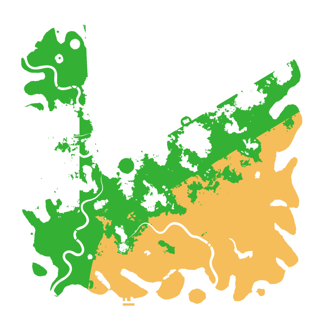 Biome Rust Map: Procedural Map, Size: 5500, Seed: 1478922