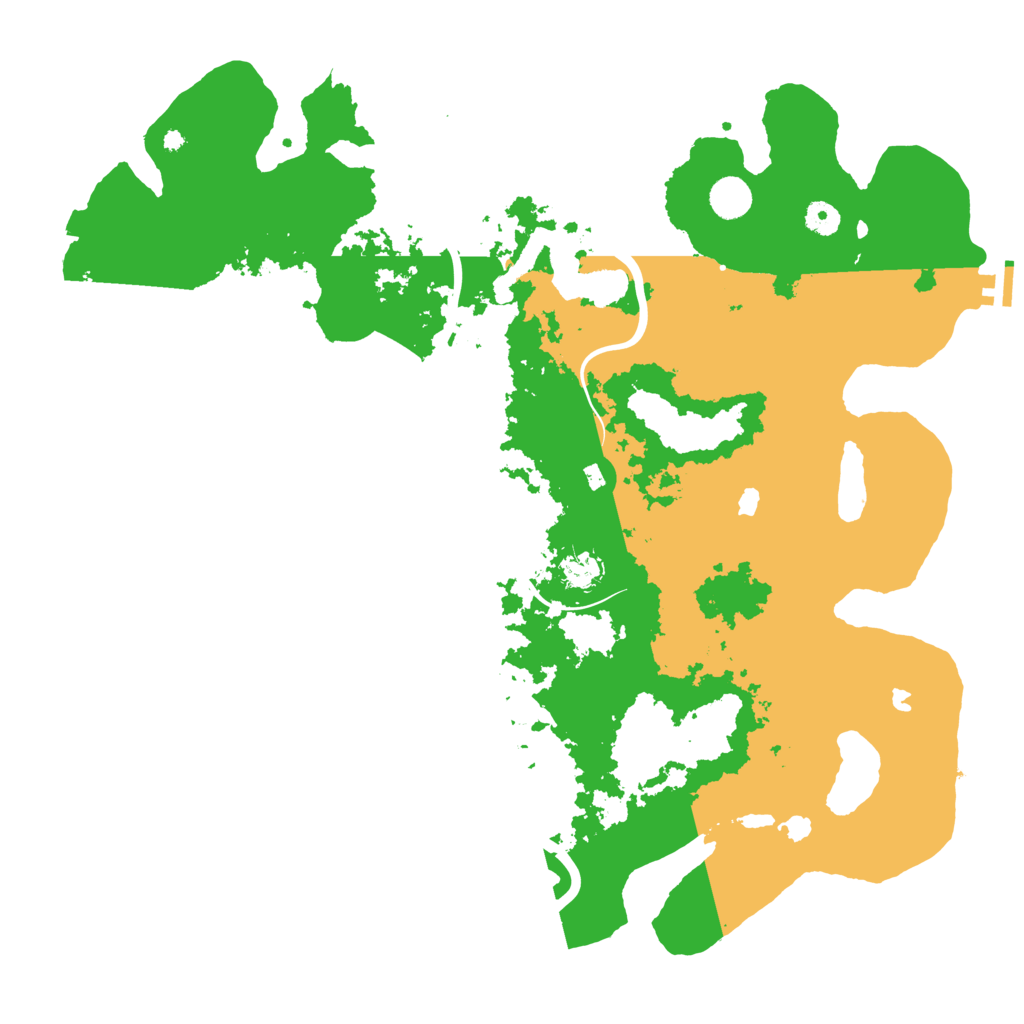 Biome Rust Map: Procedural Map, Size: 4500, Seed: 635585449
