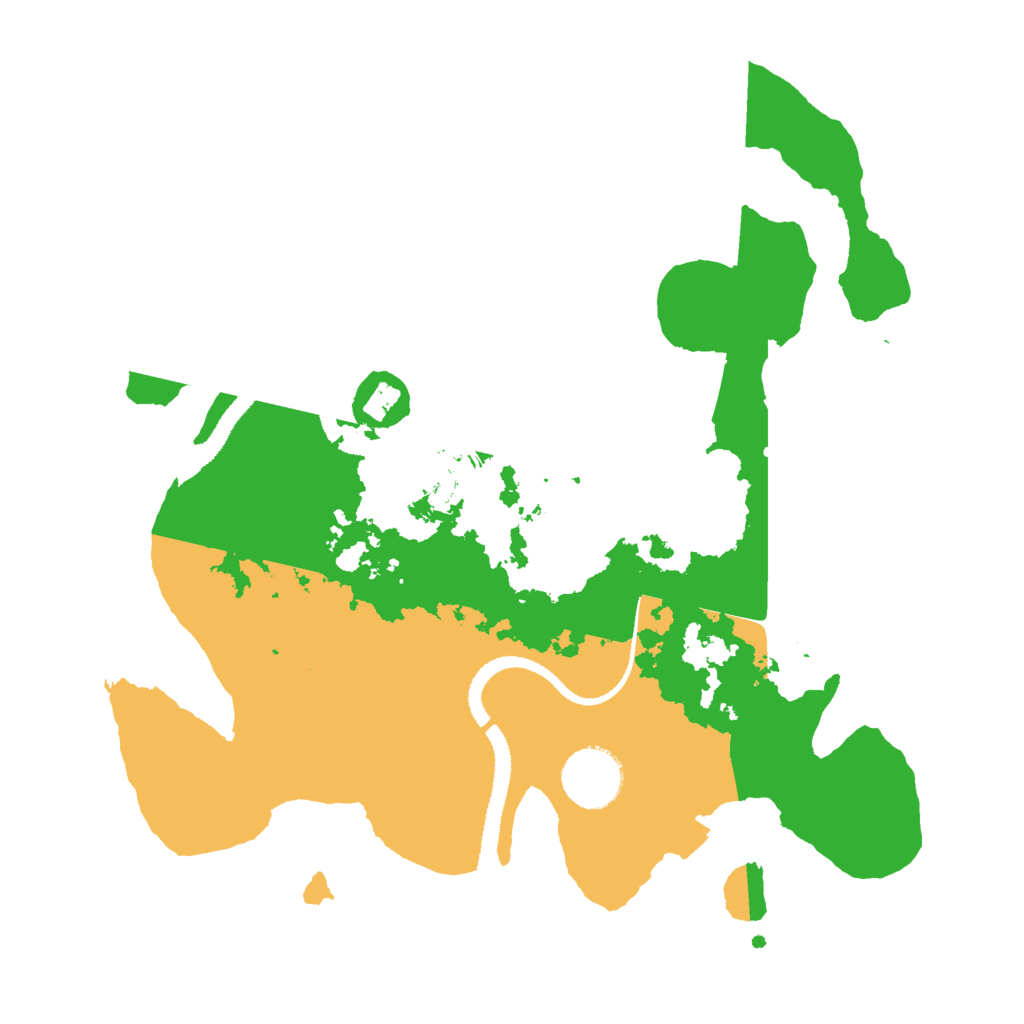Biome Rust Map: Procedural Map, Size: 3000, Seed: 979519
