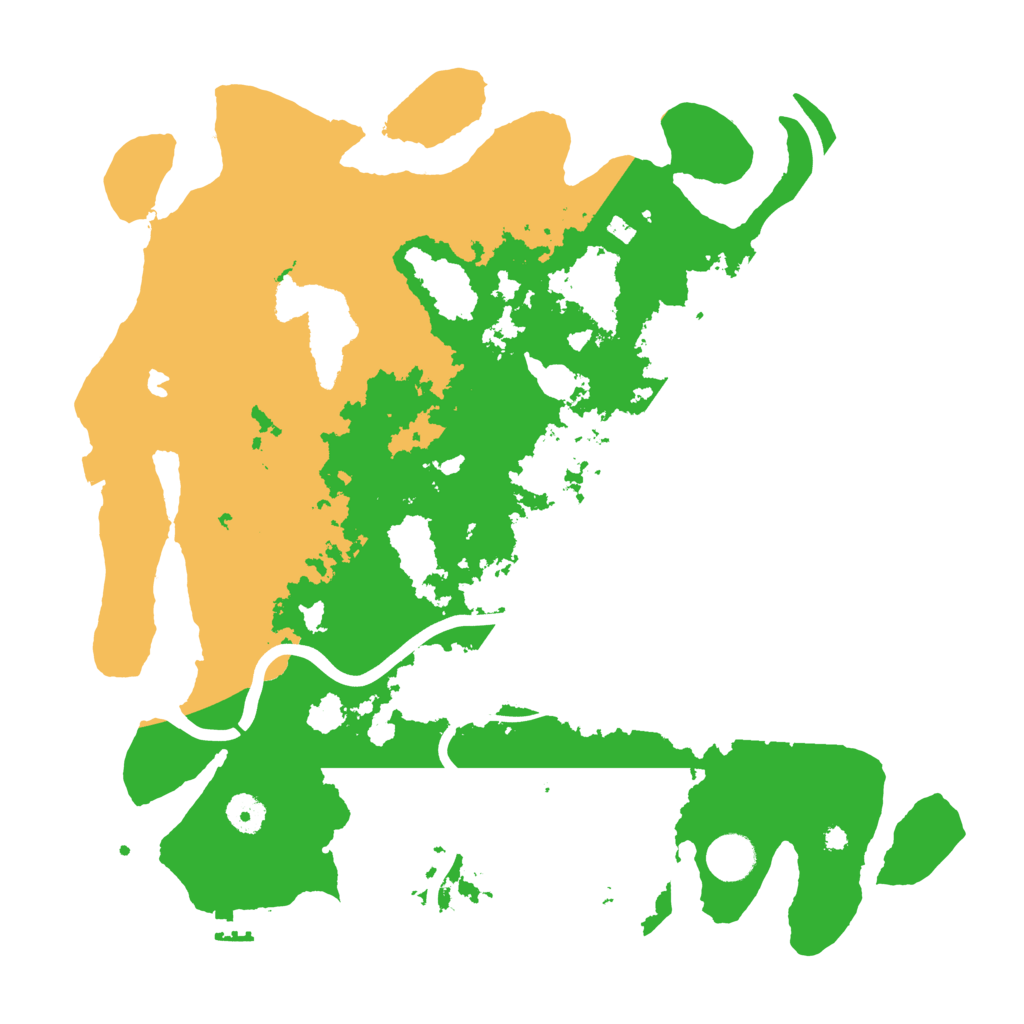 Biome Rust Map: Procedural Map, Size: 4000, Seed: 1792989556