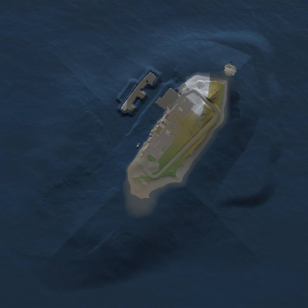 Rust Map: Procedural Map, Size: 1000, Seed: 869505905, 2 Monuments