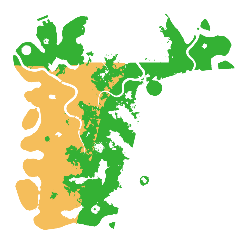 Biome Rust Map: Procedural Map, Size: 4500, Seed: 787333239
