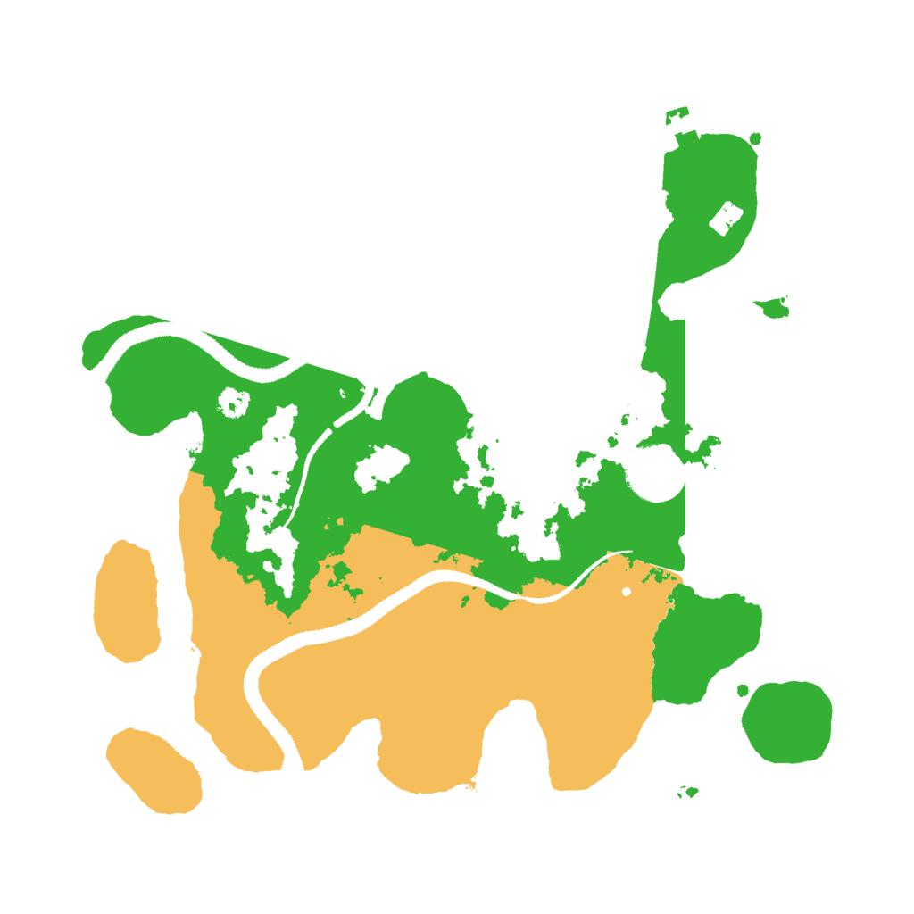 Biome Rust Map: Procedural Map, Size: 3000, Seed: 715819074