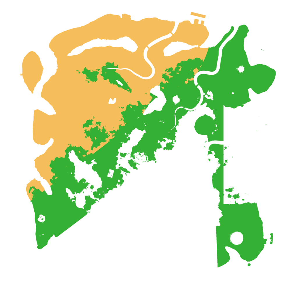 Biome Rust Map: Procedural Map, Size: 4000, Seed: 746948417