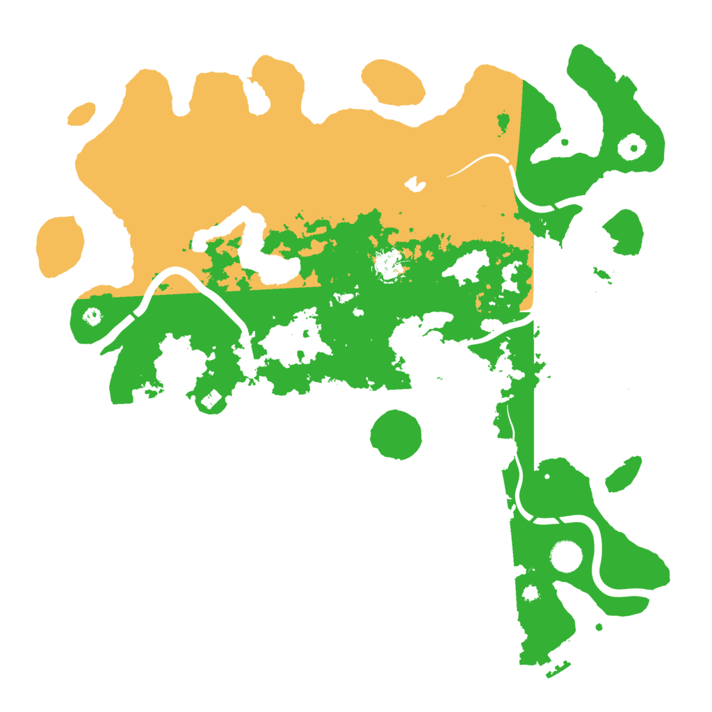 Biome Rust Map: Procedural Map, Size: 4000, Seed: 1392522273