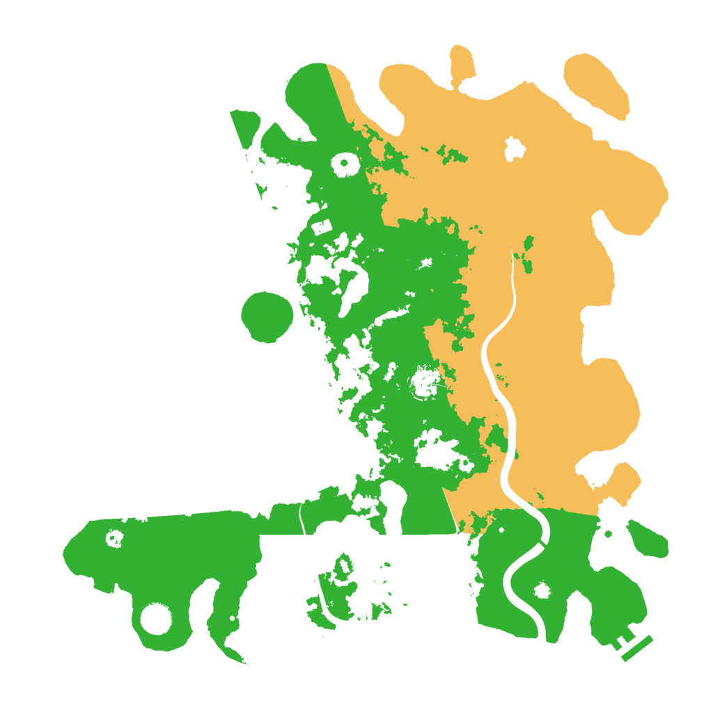 Biome Rust Map: Procedural Map, Size: 4000, Seed: 250631483