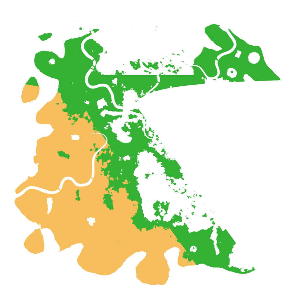 Biome Rust Map: Procedural Map, Size: 4500, Seed: 297056942