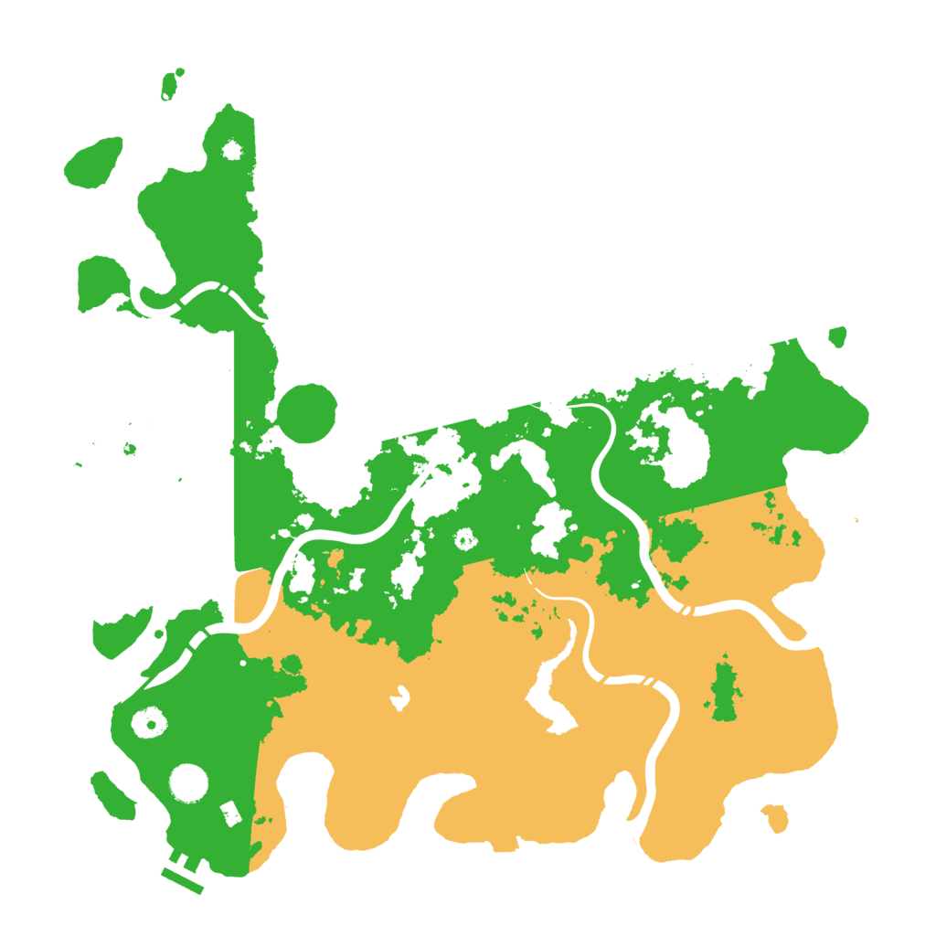 Biome Rust Map: Procedural Map, Size: 4251, Seed: 1