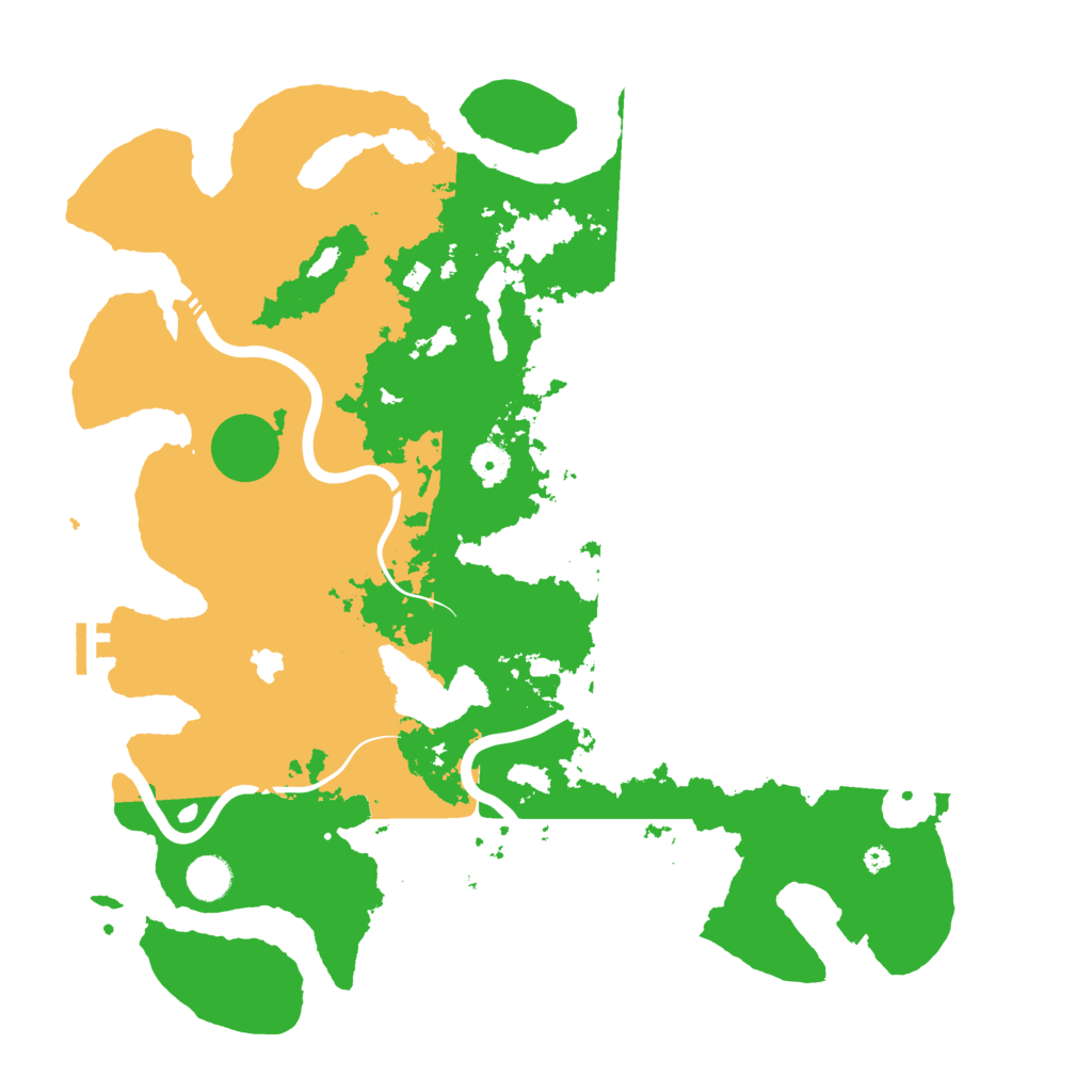 Biome Rust Map: Procedural Map, Size: 4250, Seed: 34694600