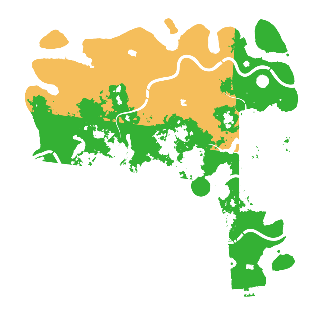Biome Rust Map: Procedural Map, Size: 4500, Seed: 1839549893