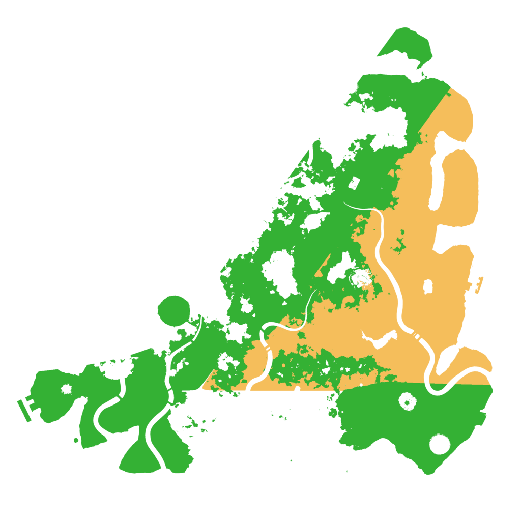 Biome Rust Map: Procedural Map, Size: 4500, Seed: 905967503