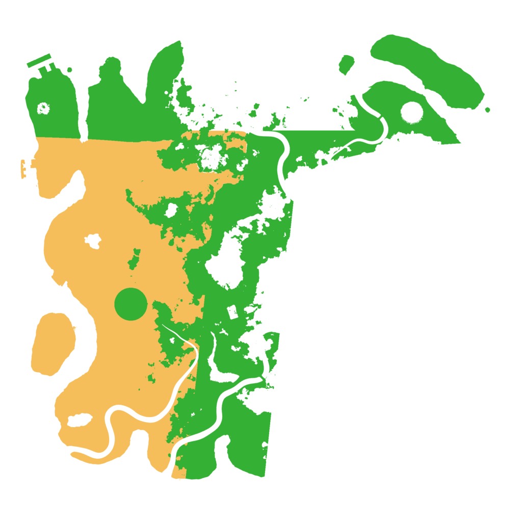 Biome Rust Map: Procedural Map, Size: 4200, Seed: 412345675