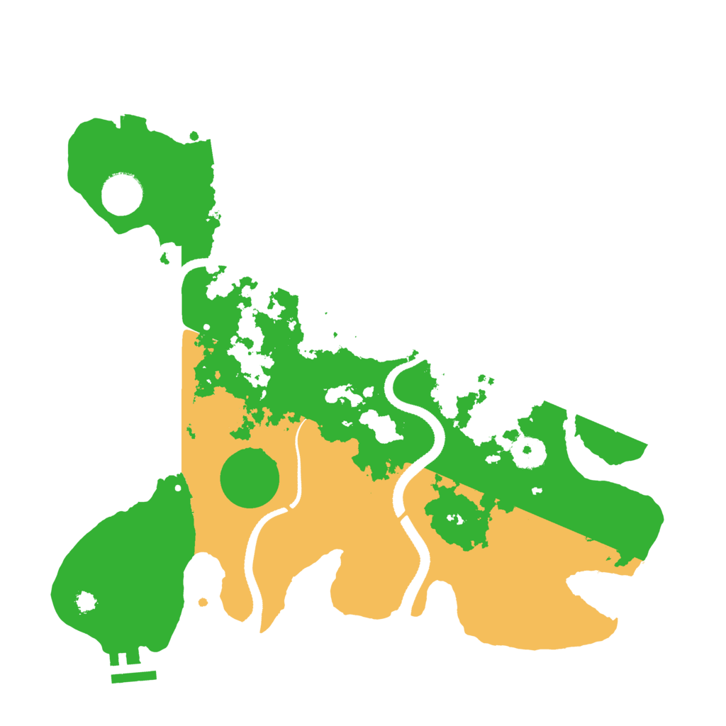 Biome Rust Map: Procedural Map, Size: 3250, Seed: 163530822