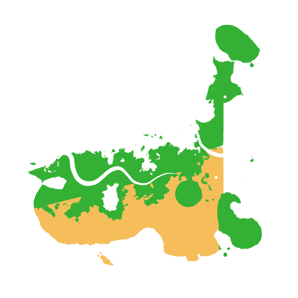 Biome Rust Map: Procedural Map, Size: 3000, Seed: 789456