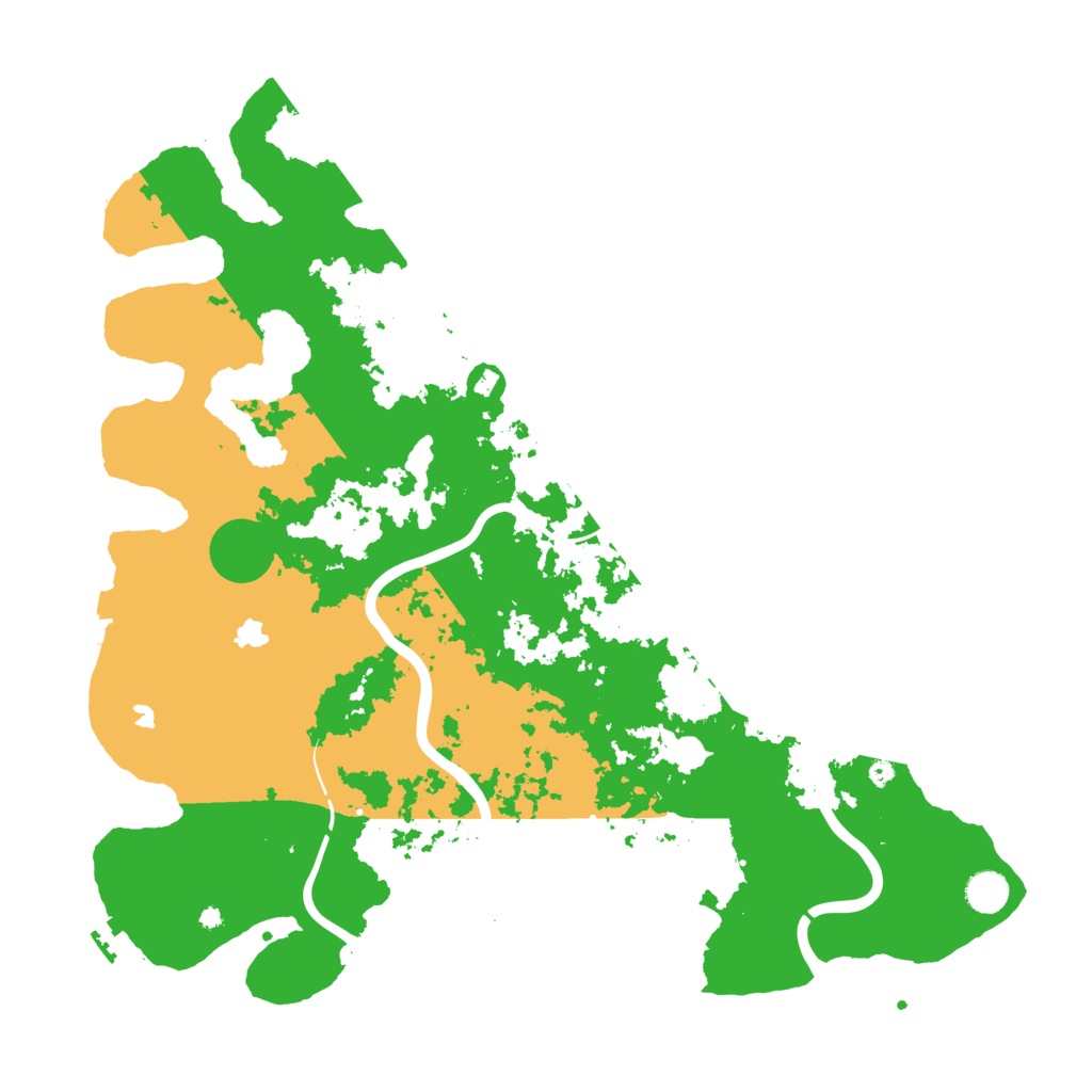 Biome Rust Map: Procedural Map, Size: 4500, Seed: 6798433