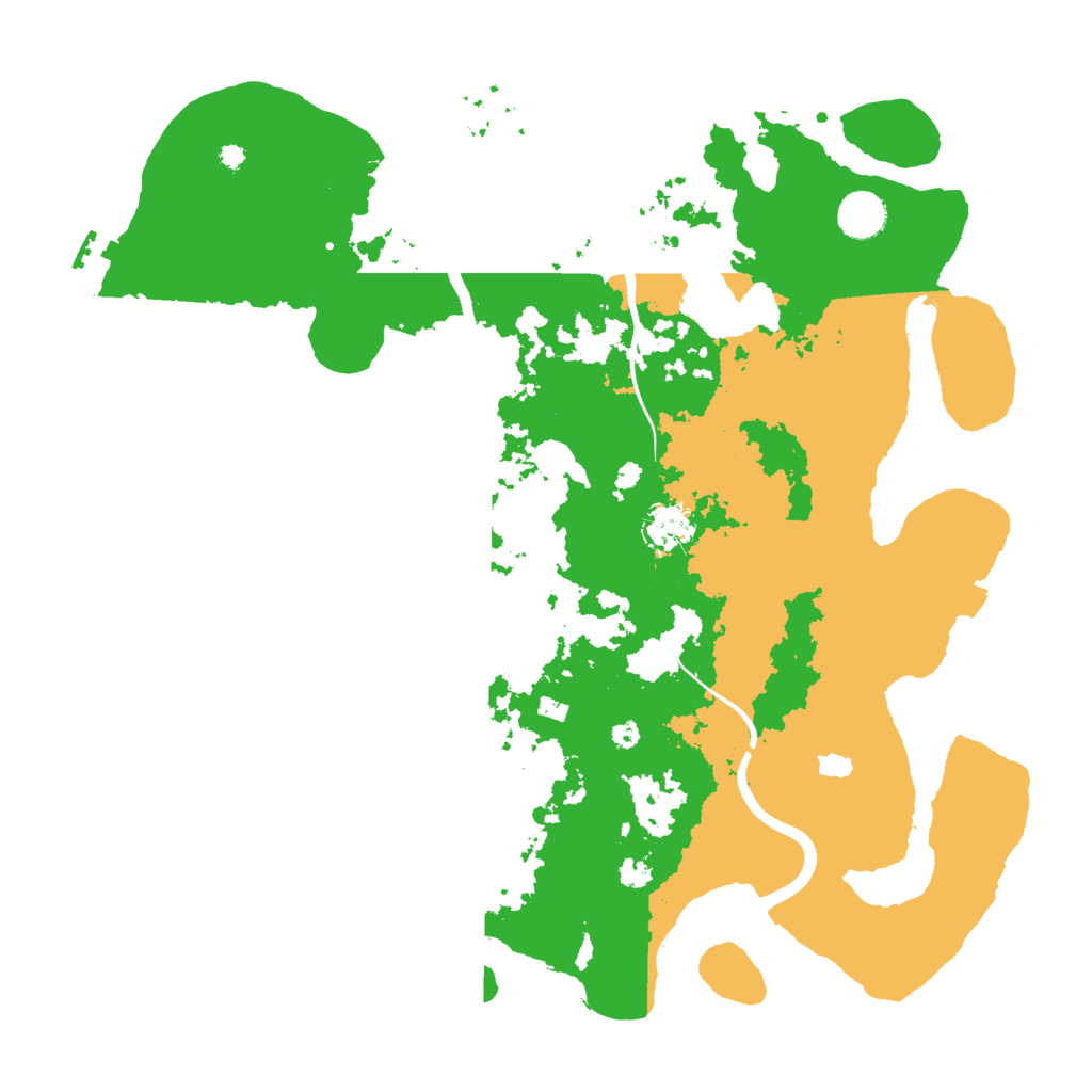 Biome Rust Map: Procedural Map, Size: 4000, Seed: 138345