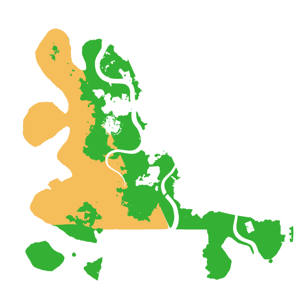 Biome Rust Map: Procedural Map, Size: 3000, Seed: 1156709124