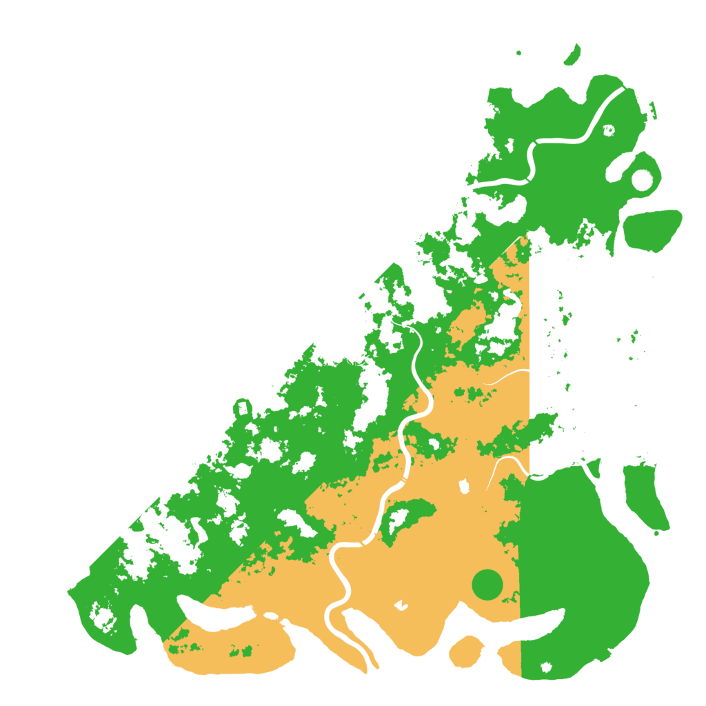 Biome Rust Map: Procedural Map, Size: 6000, Seed: 1224124608