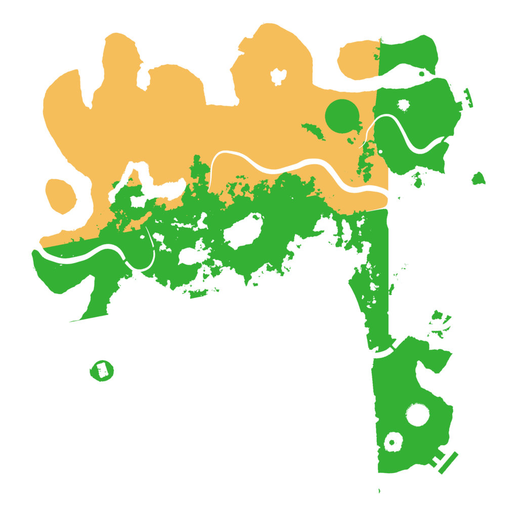 Biome Rust Map: Procedural Map, Size: 4000, Seed: 532048093