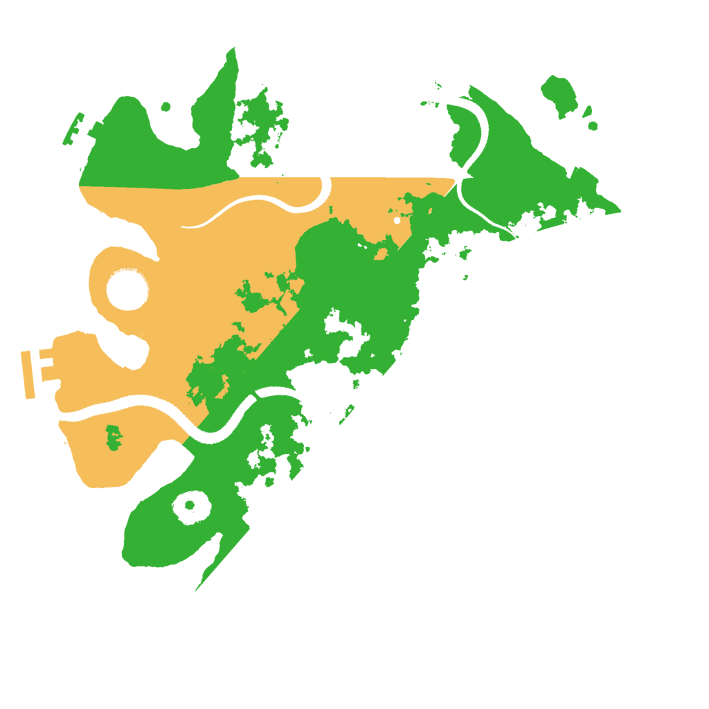 Biome Rust Map: Procedural Map, Size: 3000, Seed: 17546