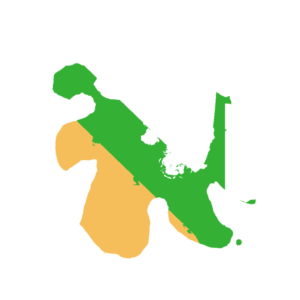 Biome Rust Map: Procedural Map, Size: 2000, Seed: 1912549789