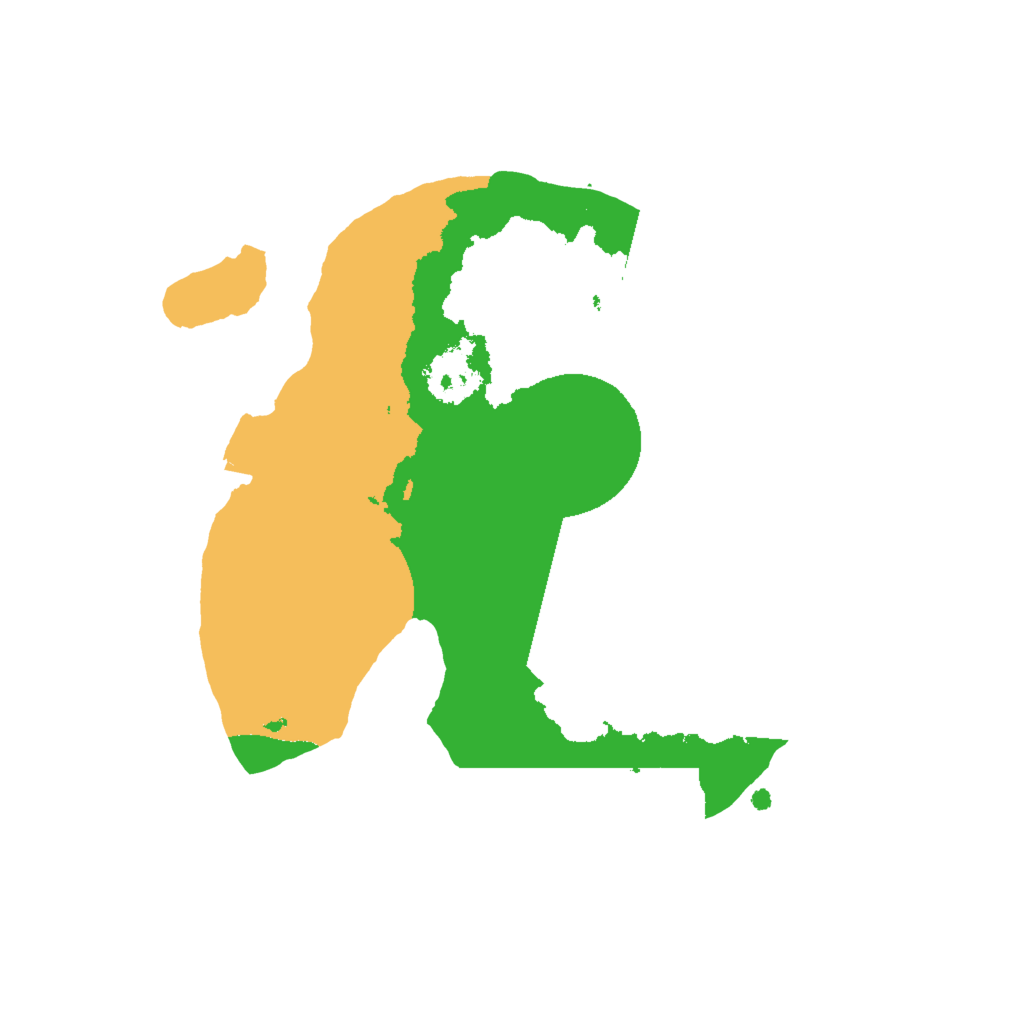 Biome Rust Map: Procedural Map, Size: 2000, Seed: 247019234