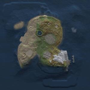 Thumbnail Rust Map: Procedural Map, Size: 2000, Seed: 247019234, 4 Monuments