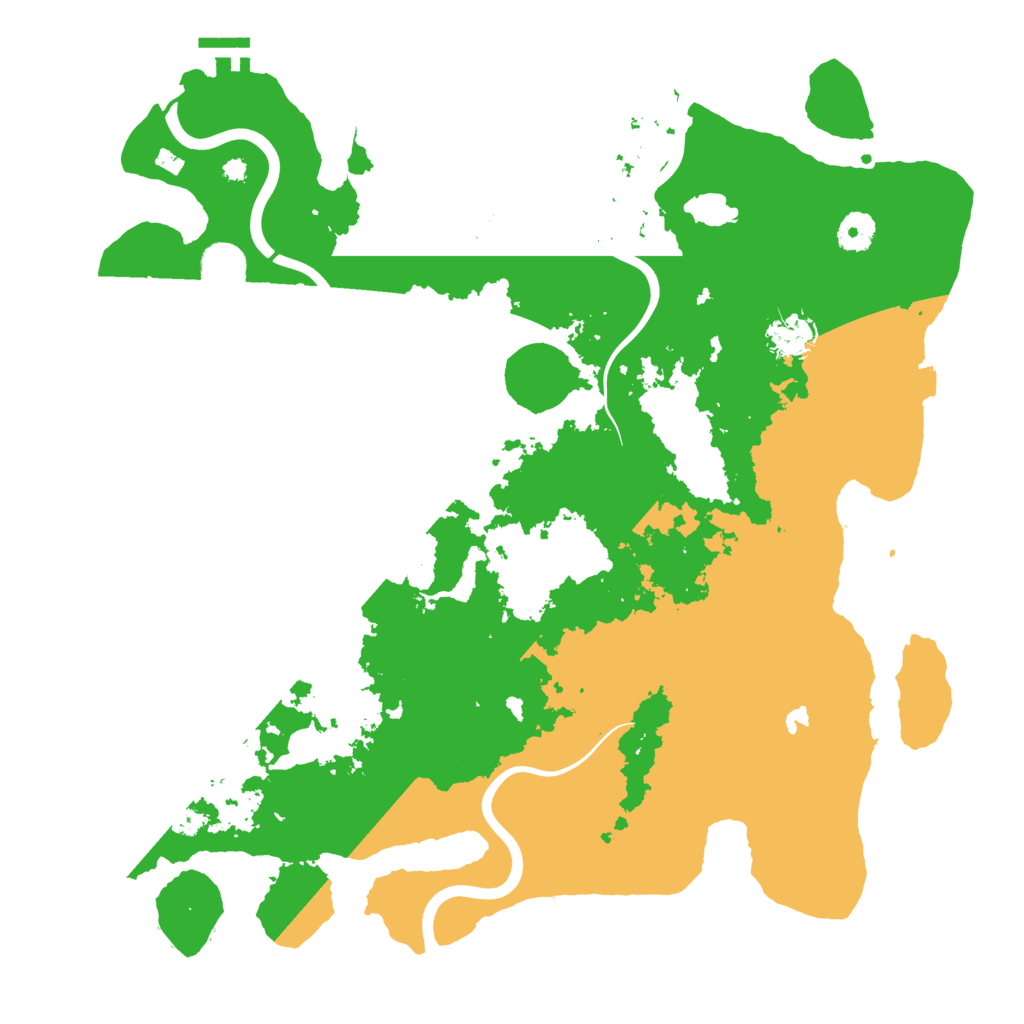 Biome Rust Map: Procedural Map, Size: 4000, Seed: 94338