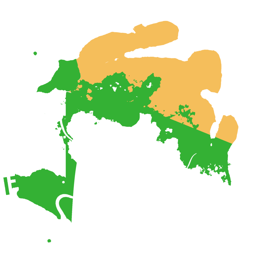 Biome Rust Map: Procedural Map, Size: 3000, Seed: 4572359