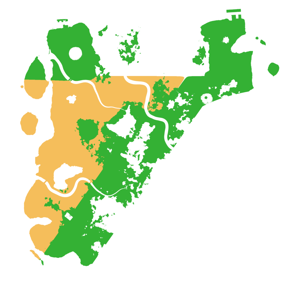 Biome Rust Map: Procedural Map, Size: 4250, Seed: 713762989