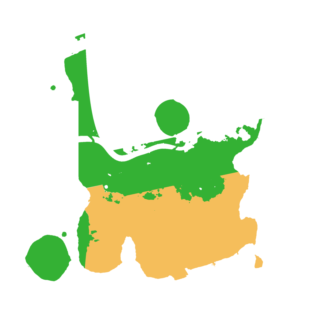 Biome Rust Map: Procedural Map, Size: 2532, Seed: 1477878931