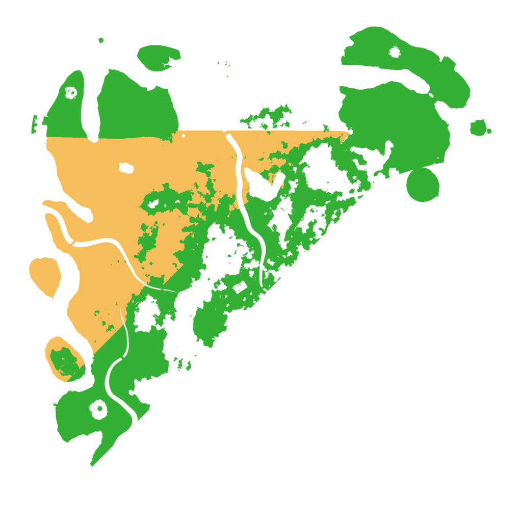 Biome Rust Map: Procedural Map, Size: 4250, Seed: 408489973