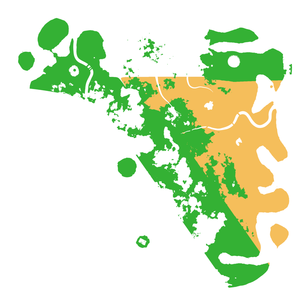 Biome Rust Map: Procedural Map, Size: 4500, Seed: 1218299319